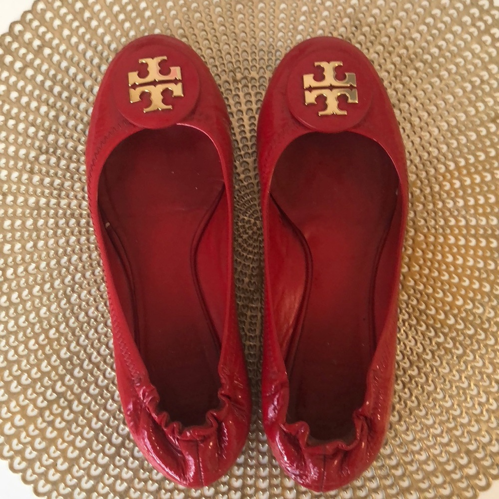 Red Tory Burch Flats